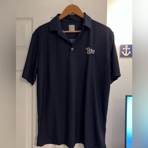 NWOT Medium Miller Lite Callaway OptiDri Polo Shirt